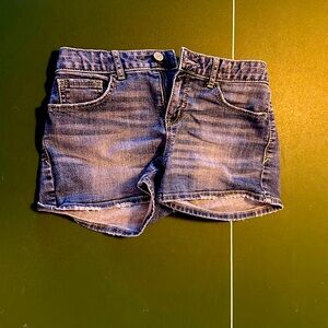 Girls size 14 jean shorts
